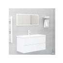 White Bathroom Furniture Set