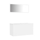 White Bathroom Furniture Set