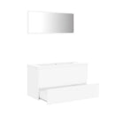White Bathroom Furniture Set