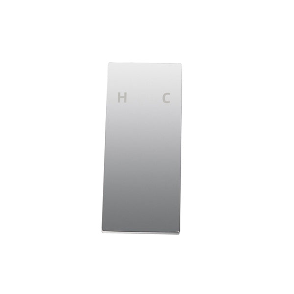 Bathroom Shower Mixer Tap Hot Cold Basin Shower Mixer Square Chrome