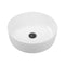 35X35Cm Bathroom Sink Hand Wash Bowl Ceramic Basin Round Gloss White