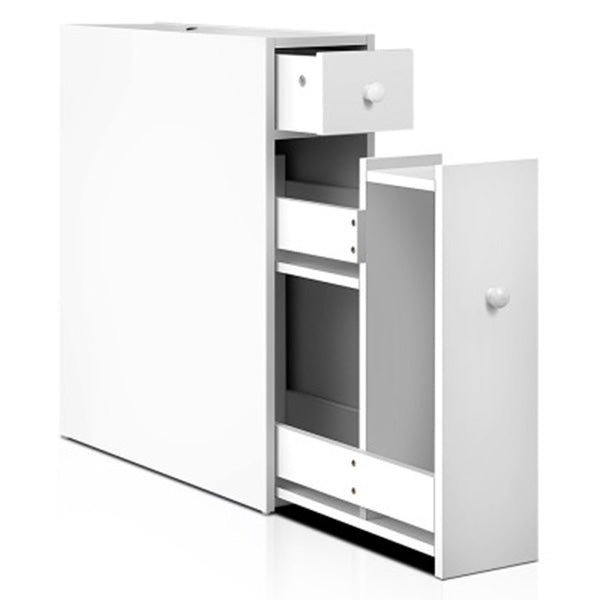Storage Cabinet Bathroom - White