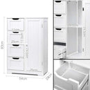 Bathroom Tallboy Storage Cabinet White