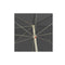 Beach Umbrella 300 Cm Anthracite