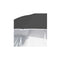 Beach Umbrella With Side Walls Anthracite 215 Cm