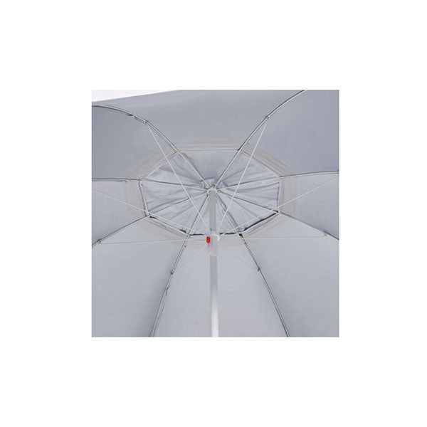 Beach Umbrella With Side Walls Anthracite 215 Cm