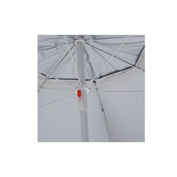 Beach Umbrella With Side Walls Anthracite 215 Cm