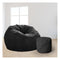 Bean Bag Chair Cover Home Game Seat Lazy Sofa Cover Large Foot Stool