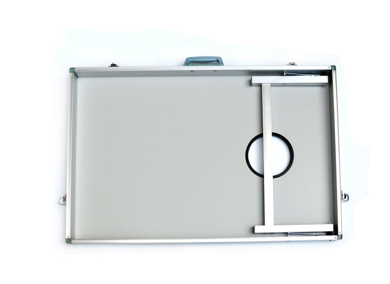 Bean Bag Toss Cornhole Game Set - Aluminum Frame, Portable Design