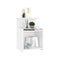Bed Cabinets 2 Pcs High Gloss White 40 X 35 X 60 Cm Chipboard