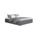 Bed Frame Base With Storage Platform Fabric