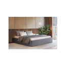 Bed Frame Base With Storage Platform Fabric
