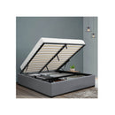 Bed Frame Base With Storage Platform Fabric