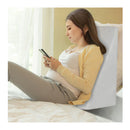 Bedding Wedge Pillow Memory Foam Cushion Back Neck Support Bamboo Cover