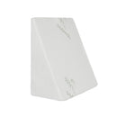 Bedding Wedge Pillow Memory Foam Cushion Back Neck Support Bamboo Cover