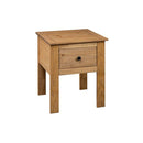 Bedside Cabinet Pine Panama Range 46 X 40 X 57 Cm