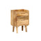 Bedside Cabinet Solid Mango Wood