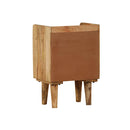 Bedside Cabinet Solid Mango Wood