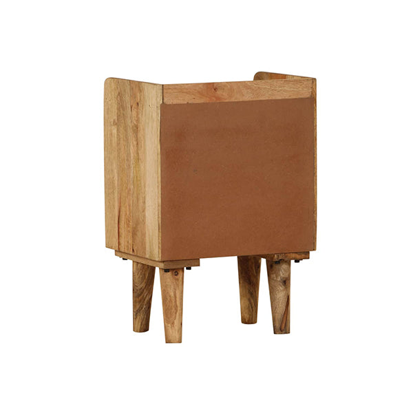 Bedside Cabinet Solid Mango Wood