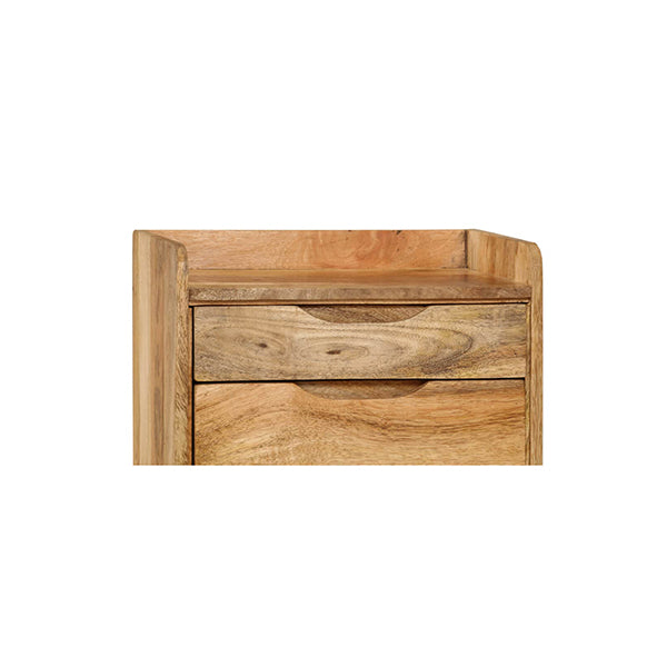 Bedside Cabinet Solid Mango Wood