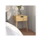 Bedside Cabinet Sonoma Oak 40 X 40 X 56 Cm Chipboard
