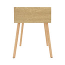 Bedside Cabinet Sonoma Oak 40 X 40 X 56 Cm Chipboard