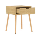 Bedside Cabinet Sonoma Oak 40 X 40 X 56 Cm Chipboard
