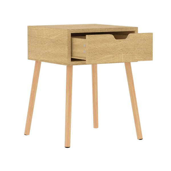 Bedside Cabinet Sonoma Oak 40 X 40 X 56 Cm Chipboard