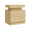 Bedside Cabinet Sonoma Oak 45 X 35 X 52 Cm Chipboard