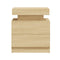 Bedside Cabinet Sonoma Oak 45 X 35 X 52 Cm Chipboard