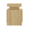 Bedside Cabinet Sonoma Oak 45 X 35 X 52 Cm Chipboard