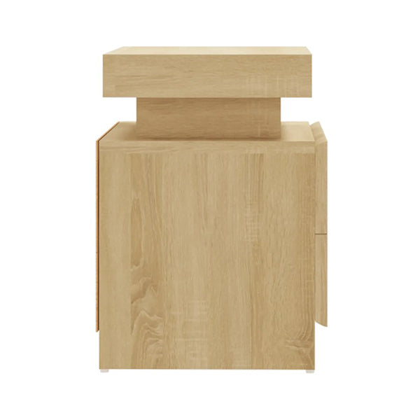 Bedside Cabinet Sonoma Oak 45 X 35 X 52 Cm Chipboard