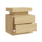 Bedside Cabinet Sonoma Oak 45 X 35 X 52 Cm Chipboard