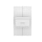 Bedside Cabinet Wall Mounted