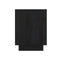 Bedside Cabinets 2 Pcs Black 40 X 30 X 40 Cm Solid Wood Pine