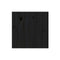 Bedside Cabinets 2 Pcs Black 40 X 30 X 40 Cm Solid Wood Pine