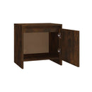 Bedside Cabinets 2 Pcs Smoked Oak Engineered Wood