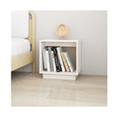 Bedside Cabinets 2 Pcs White 40 X 30 X 40 Cm Solid Wood Pine