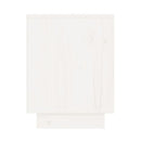 Bedside Cabinets 2 Pcs White 40 X 30 X 40 Cm Solid Wood Pine