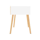 Bedside Cabinets 2 Pcs White 40 X 40 X 56 Cm Engineered Wood