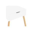 Bedside Cabinets 2 Pcs White 40 X 40 X 56 Cm Engineered Wood