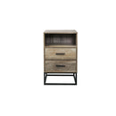 Bedside Tables Drawers Side Nightstand Storage Cabinet Unit Wood