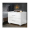 Bedside Table Nightstand 4 Side High Gloss White Side End Table