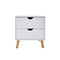 Bedside Table Turramurra Drawers Nightstand Storage Unit