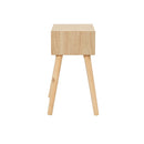 Bedside Table With A Drawer Solid Pinewood