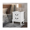 Bedside Tables 2 Drawers Side Table French Nightstand Storage Cabinet