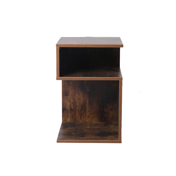 Bedside Tables Drawers Wood Nightstand Storage Cabinet