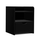 Bedside Table Drawer - Black