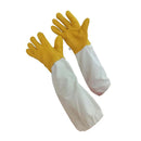 Beekeeper Gloves Leather Lambskin Long Bee Hive Large
