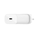 Belkin 25W Pd Pps Usb C Wall Charger With 1M Pvc C Cable White